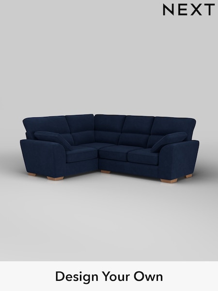 Luxe Chenille/Navy Blue Stamford Highback (H35722) | £2,299