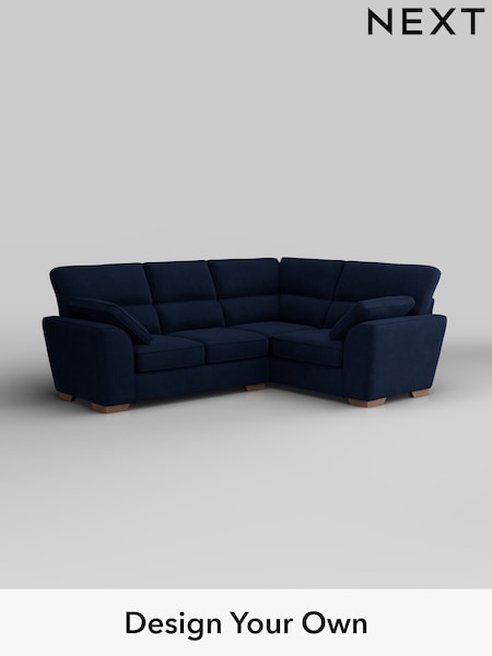 Luxe Chenille/Navy Blue Stamford Highback (H35722) | £2,299