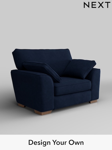 Luxe Chenille/Navy Blue Stamford (H35726) | £950
