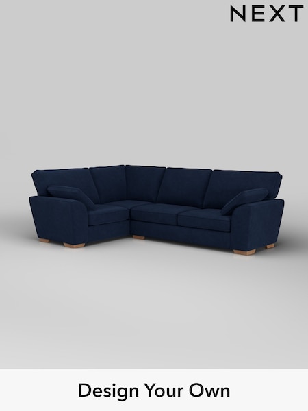 Luxe Chenille/Navy Blue Stamford (H35726) | £2,225