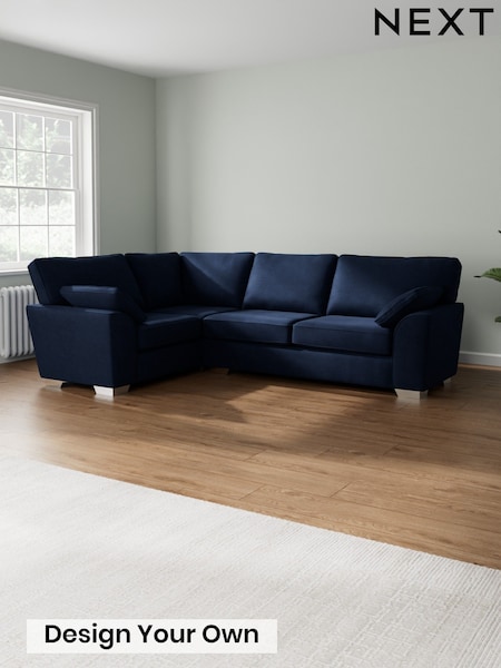 Luxe Chenille/Navy Blue Stamford (H35726) | £2,225