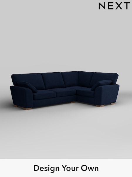 Luxe Chenille/Navy Blue Stamford (H35726) | £2,225