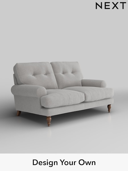 Natural Mix/Light Grey Erin Buttoned Back Deep Sit (H35735) | £1,275