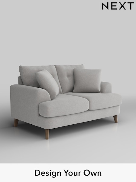 Natural Mix/Light Grey Parker Buttoned Back (H35743) | £1,350