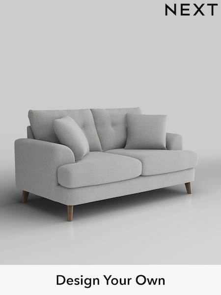 Natural Mix/Light Grey Parker Buttoned Back (H35743) | £1,450