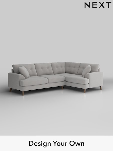 Natural Mix/Light Grey Parker Buttoned Back (H35743) | £2,550
