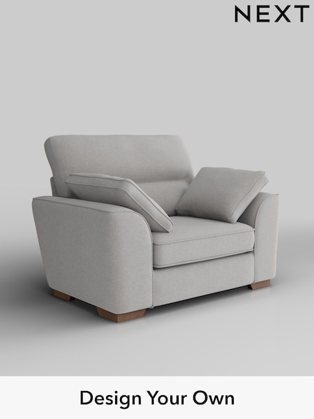 Natural Mix/Light Grey Stamford Highback (H35747) | £999