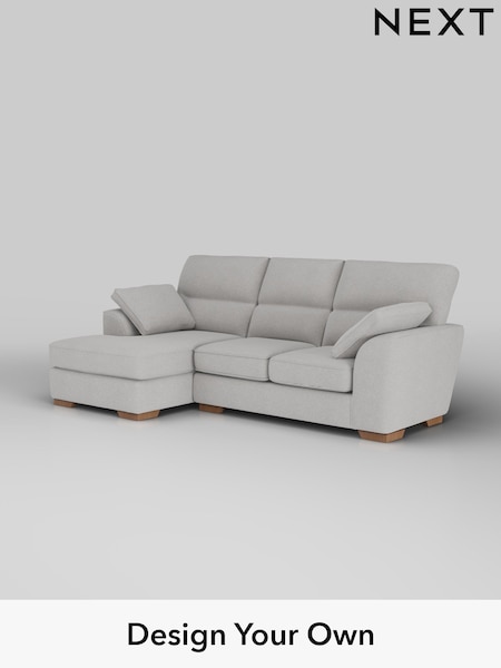 Natural Mix/Light Grey Stamford Highback (H35747) | £2,025