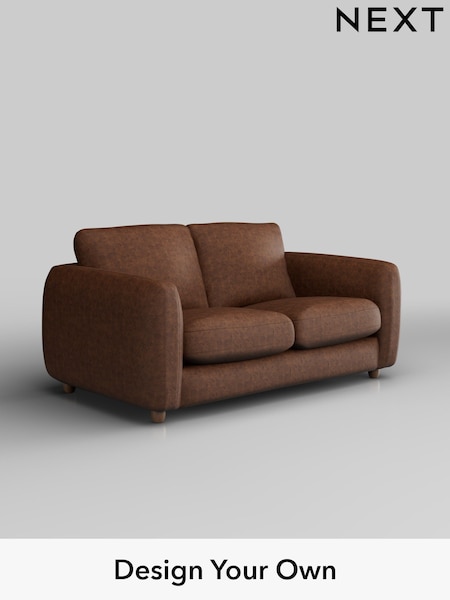 Monza Faux Leather Easy Clean/Chestnut Brown Aiden (H35756) | £1,125