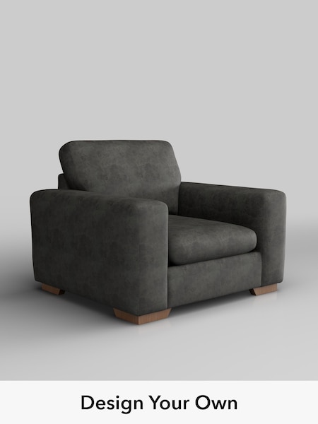 Monza Faux Leather Easy Clean/Dark Grey Houghton Deep Sit (H35762) | £875