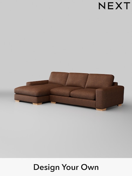 Monza Faux Leather Easy Clean/Chestnut Brown Houghton Deep Sit (H35778) | £2,250