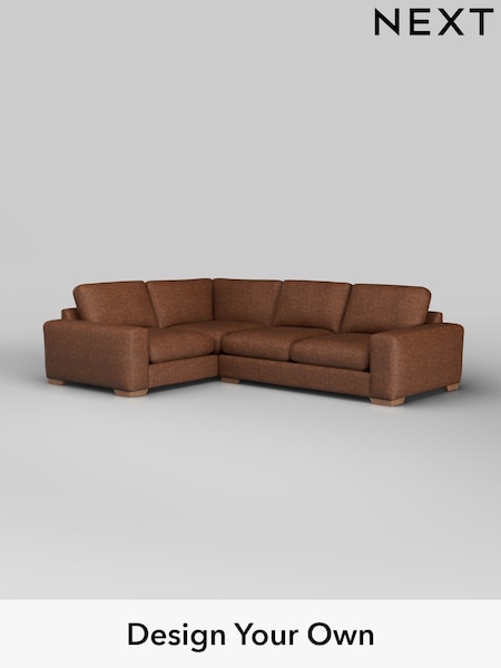 Monza Faux Leather Easy Clean/Chestnut Brown Houghton Deep Sit (H35778) | £2,575