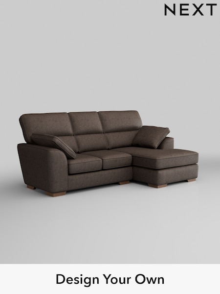 Monza Faux Leather Easy Clean/Peppercorn Brown Stamford Highback (H35780) | £2,025