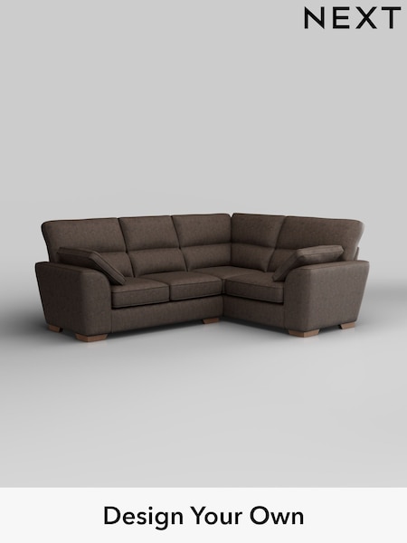 Monza Faux Leather Easy Clean/Peppercorn Brown Stamford Highback (H35780) | £2,150