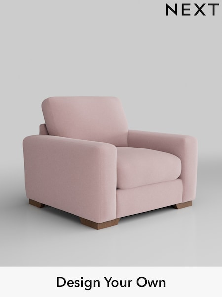 Natural Mix/Light Rose Pink Houghton Deep Relaxed Sit (H35794) | £1,025