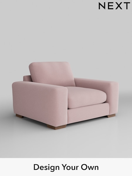 Natural Mix/Light Rose Pink Houghton Deep Relaxed Sit (H35794) | £1,125