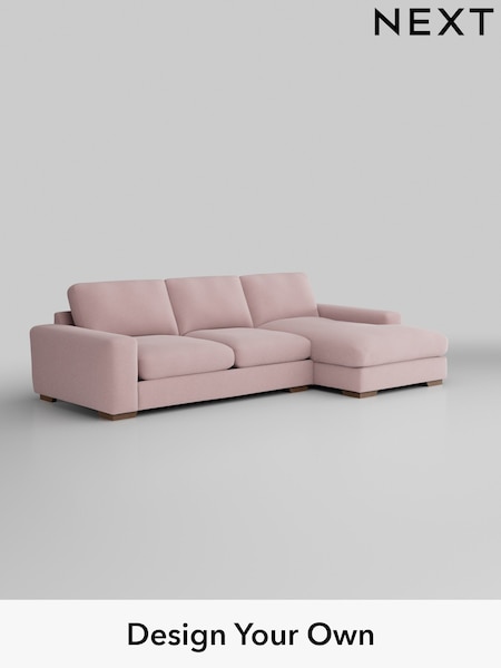 Natural Mix/Light Rose Pink Houghton Deep Relaxed Sit (H35794) | £2,475