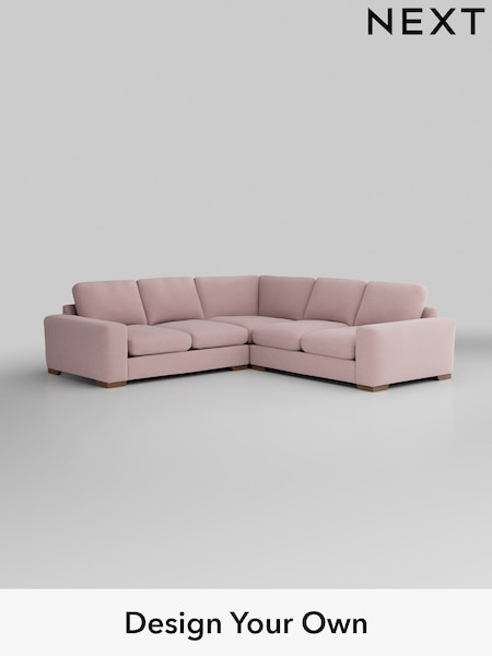 Natural Mix/Light Rose Pink Houghton Deep Relaxed Sit (H35794) | £2,975
