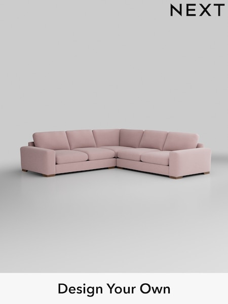 Natural Mix/Light Rose Pink Houghton Deep Relaxed Sit (H35794) | £3,075