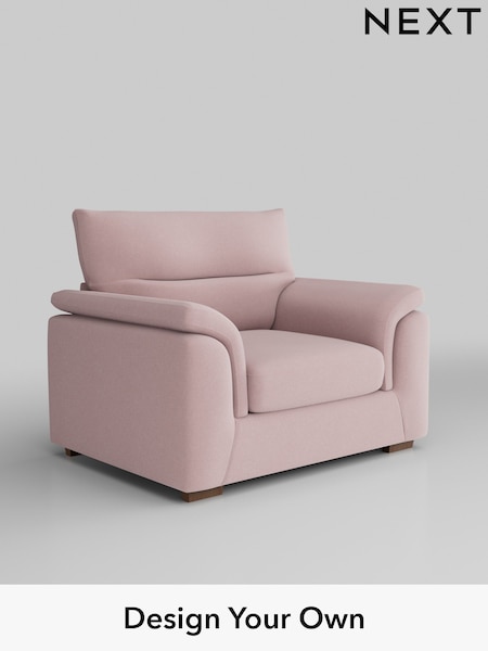 Natural Mix/Light Rose Pink Hayden Highback (H35798) | £950