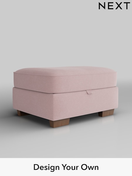 Natural Mix/Light Rose Pink Hayden Buttoned Back (H35799) | £550