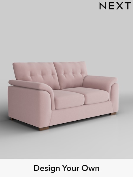 Natural Mix/Light Rose Pink Hayden Buttoned Back (H35799) | £1,225