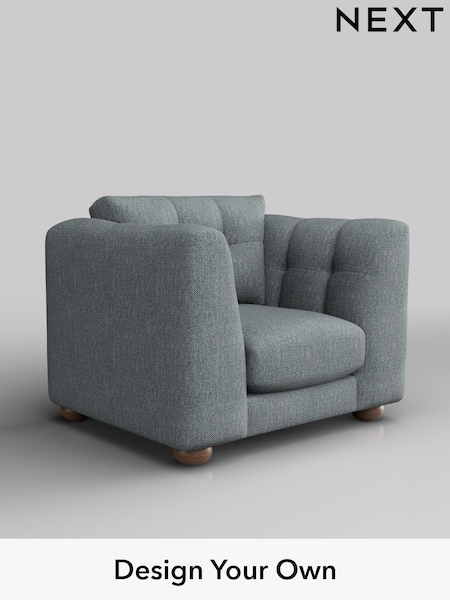 Chunky Weave/Mid Blue Jasmine (H35807) | £1,075