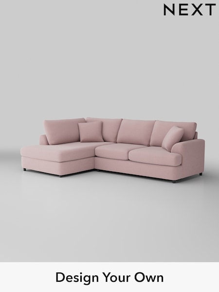 Natural Mix/Light Rose Pink Parker Platform (H35808) | £2,399