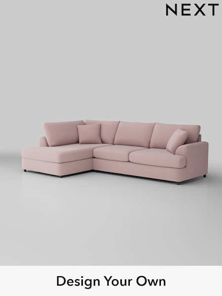 Natural Mix/Light Rose Pink Parker Platform (H35808) | £2,499