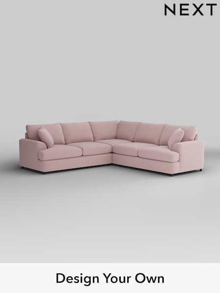 Natural Mix/Light Rose Pink Parker Platform (H35808) | £2,850