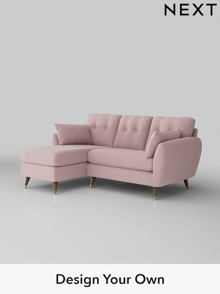 Natural Mix/Light Rose Pink Wilson Buttoned Back (H35811) | £1,699