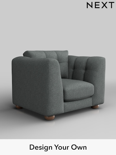 Chunky Weave/Mid Grey Jasmine (H35814) | £1,075