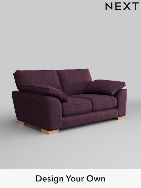 Plush Chenille/Dark Plum Purple Stamford Grand Relaxed Sit (H35825) | £1,625