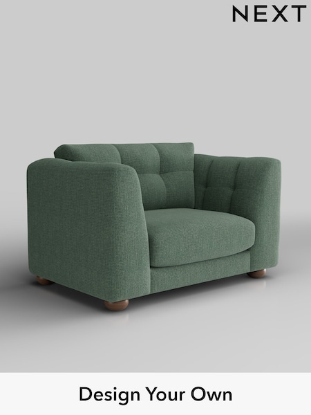Chunky Texture/Mid Forest Green Jasmine (H35826) | £1,175