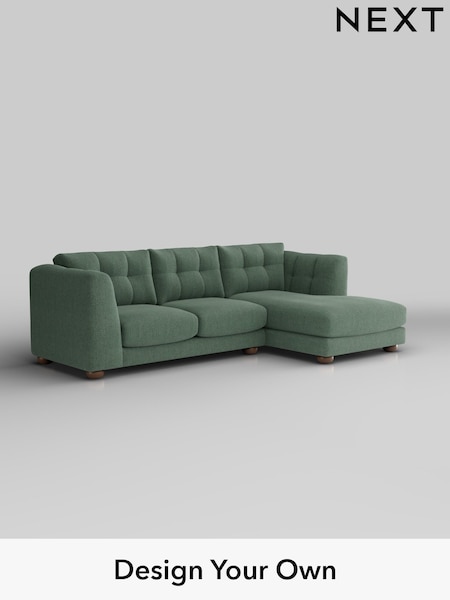 Chunky Texture/Mid Forest Green Jasmine (H35826) | £2,075