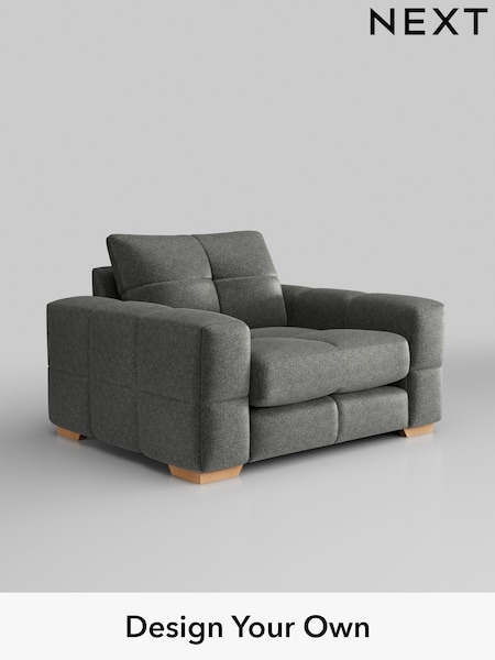 Plush Chenille/Dark Grey Brooke Deep Sit (H35829) | £1,325