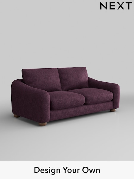 Plush Chenille/Dark Plum Purple Arches (H35830) | £1,225