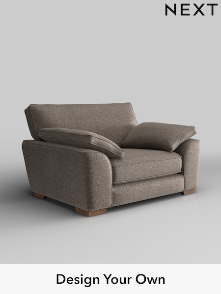Plush Chenille/Mink Brown Stamford Grand Relaxed Sit (H35834) | £1,299