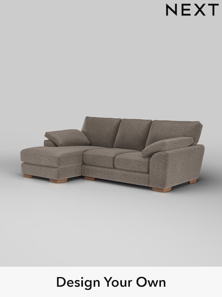 Plush Chenille/Mink Brown Stamford Grand Relaxed Sit (H35834) | £2,275