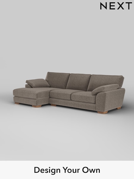 Plush Chenille/Mink Brown Stamford Grand Relaxed Sit (H35834) | £2,550