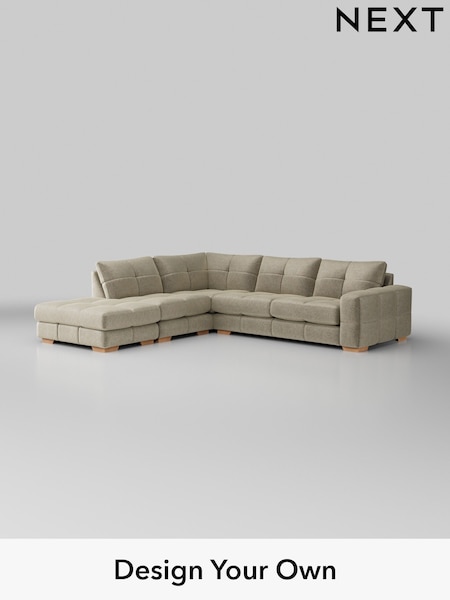 Plush Chenille/Light Natural Brooke Deep Sit (H35838) | £2,825