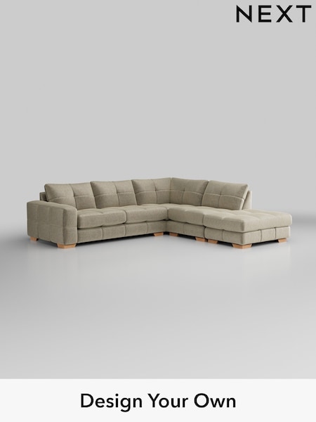 Plush Chenille/Light Natural Brooke Deep Sit (H35838) | £2,825