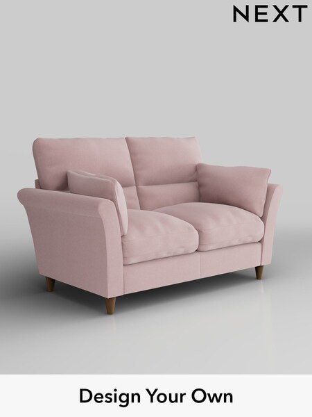 Natural Mix/Light Rose Pink Hartley Highback Relaxed Sit (H35881) | £1,225