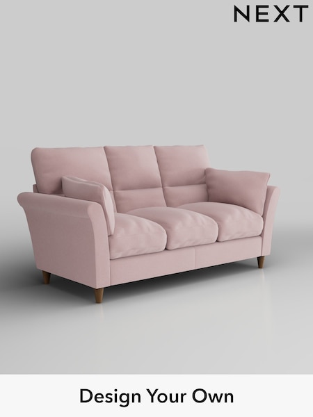 Natural Mix/Light Rose Pink Hartley Highback Relaxed Sit (H35881) | £1,425