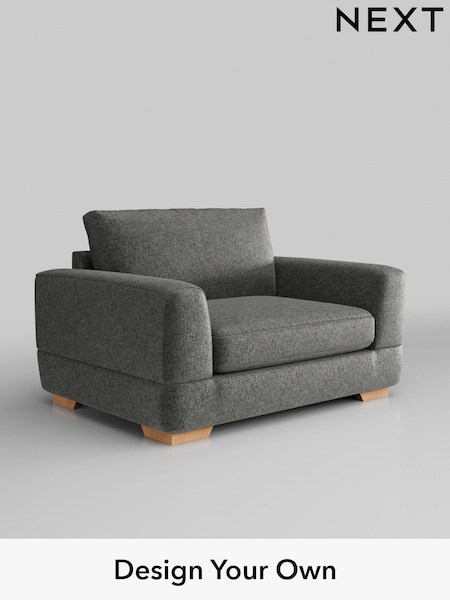 Plush Chenille/Dark Grey Clayton (H35883) | £950