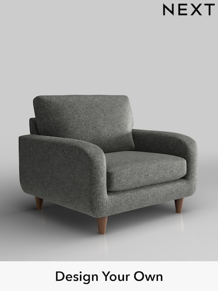 Plush Chenille/Dark Grey Camden (H35884) | £650