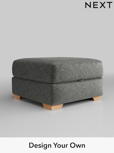 Plush Chenille/Dark Grey Houghton Deep Relaxed Sit (H35887) | £499