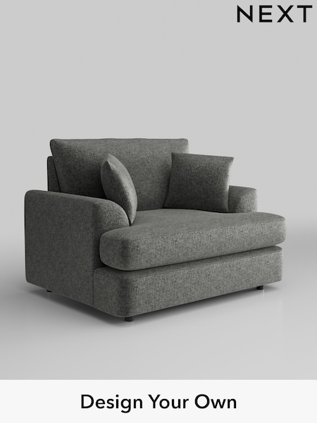Plush Chenille/Dark Grey Parker Platform (H35888) | £975