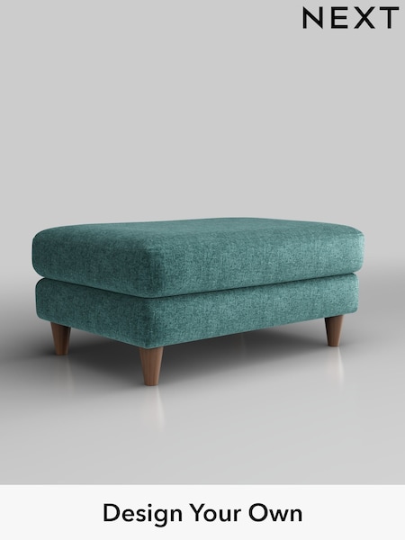Plush Chenille/Dark Teal Green Hartley Relaxed Sit (H35889) | £425