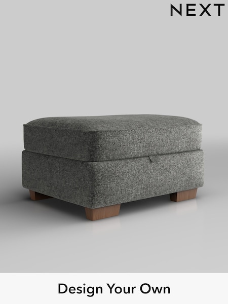 Plush Chenille/Dark Grey Hayden Buttoned Back (H35891) | £499